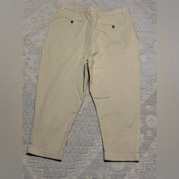 AMI Alexandra Mattiussi Tan CarrotOversized Trousers Pant Size XL Like…